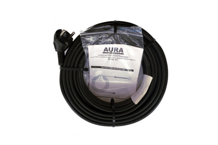 Саморегулируемый греющий кабель для обогрева желобов и водостоков AURA FS 30 Вт/м - 10 м.