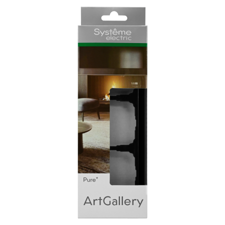GAL321003 Systeme Electric Рамки Systeme Electric ArtGallery Pure