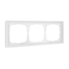 Рамка 3-пост Systeme Electric ArtGallery Pure матовое органическое стекло БЕЛЫЙ GAL330103