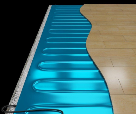 Нагревательный мат ультратонкий алюминиевый Теплолюкс Alumia 1350 Вт 9.0 кв.м