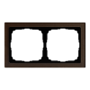 Рамка 2-пост Systeme Electric ArtGallery Pure органическое стекло мокко GAL320602