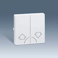 Выключатель жалюзи кнопочный алюминий Simon 73 Loft 73396-39 | 73028-63