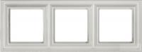 Рамка 3-пост цт. белый Jung Eco Profi Deco EPD483WW