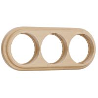 Рамка на 3 поста светлый бук Werkel Legend светлый бук W0035224