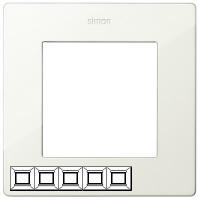 Рамка 5 местная слоновая кость 2400650-031 Simon 24 Essence