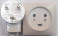 Вилка угловая 2К | З 20А 400V боковой ввод  |  Розетка силовая 2К | З 20А 400V со шторками Legrand 55152 | 55422
