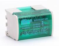 Кросс-модуль серии ШН-103 на DIN-рейку 2х7 групп, 100А DEKraft, зеленый 32015DEK