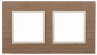 2 постовая рамка ясень ЭРА Элеганс 14-5302-07