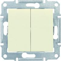 Выключатель 2-клав Schneider Sedna SDN0300147