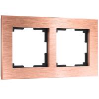 Рамка из металла на 2 поста Аluminium бронза Werkel Aluminium бронза W0021712