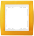 Simon 82 Рамки Желтый-Белый