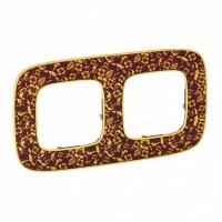 Рамка 2 местная универсальная Барокко Пурпур Legrand Valena Allure 754442