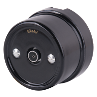 ТВ розетка черный ретро Werkel Накладные ретро механизмы Ретро черные WL18-02-05