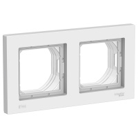 Рамка 2-постовая Systeme Electric AtlasDesign AQUA IP44, БЕЛЫЙ ATN440102