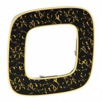 Рамка 1 местная универсальная Барокко Нуар Legrand Valena Allure 754431