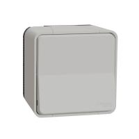 Переключатель открытой установки IP55 Mureva Styl Schneider Electric белый MUR39021