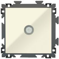 Розетка ТВ оконечная CGSS цв. бежевый PL-W201V-BGG