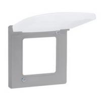 Рамка с защитной крышкой IP44 алюминий Inspiria 673922