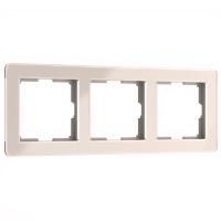 Рамка из акрила на 3 поста Acrylic айвори Werkel Acrylic айвори W0032743