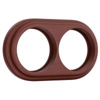 Рамка на 2 поста итальянский орех Werkel Legend итальянский орех W0025225