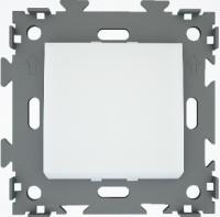 Выключатель 1-клав CGSS цв. белый GL-W101-WCM