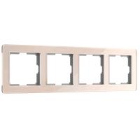 Рамка из акрила на 4 поста Acrylic айвори Werkel Acrylic айвори W0042743