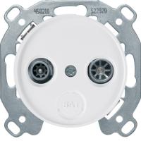 Розетка телевизионная проходная тв радио S2900-10 | 12032089 Berker