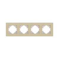 Рамка 4-постовая, золотой Kollinger Eleganz Acryl EA4GD