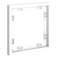 Рамка пластиковая на 1 пост Voltum S70 пластик белая Soft touch (VLS100102)