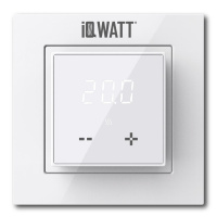 Электронный термостат IQ Watt THERMOSTAT D white 00416