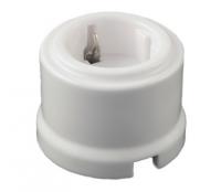 Розетка с/з 16А 250В Bironi Белый B1-101-01