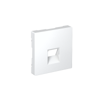 Накладка Systeme Electric AtlasDesign для информационных функций типа Keystone, БЕЛЫЙ ATN000184