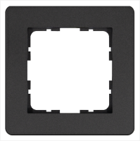 Рамка G-Flex 1-постовая, цвет Антрацит Jasmart G1101B