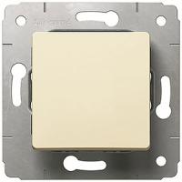 Выключатель одноклавишный 773756 Legrand Cariva цвет бежевый