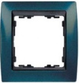 Simon 82 Рамки Синий металлик-Графит