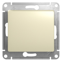 Выключатель 1-клавишный схема 1 10AX Systeme Electric Glossa, бежевый GSL000211