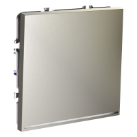 Выключатель одноклавишный Voltum S70 пластик шелк Soft touch с подсветкой 10А (VLS010204)