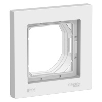 Рамка 1-постовая Systeme Electric AtlasDesign AQUA IP44, БЕЛЫЙ ATN440101
