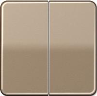 Выключатель двухклавишный Jung CD500 505U+CD595GB