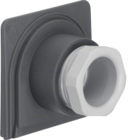 Ввод для труб М20х1,5 Berker W.1 серый