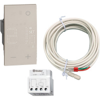 Комплект для управления теплым полом Living Now, сенсорный, датчик температуры пола (внешний), песочный KM4441NE