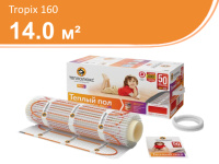 Нагревательный мат для теплого пола Теплолюкс TROPIX-160 MHH 2240 Вт 14.0 кв.м