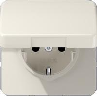 Розетка с крышкой Jung CD500 CD1520BFKL