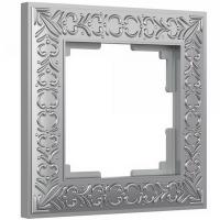 Рамка 1 местная матовая хром металл Antik Werkel W0011522