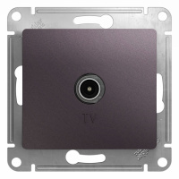 Розетка TV проходная 4DB Systeme Electric Glossa, сиреневый туман GSL001492