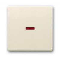 Проходной 1-клав. + подс. слоновая кость ABB Dynasty 2CKA001012A2194|2CKA001751A2813