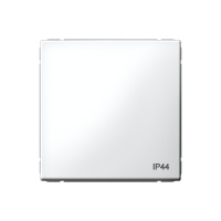 Одноклавишный проходной выключатель IP44 Systeme Electric ArtGallery, 10АХ, БЕЛЫЙ GAL440161