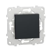 Переключатель 1-клавишный схема 6 10 AX 250 В Unica NEW Schneider Electric антрацит NU520354