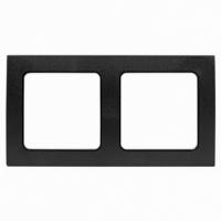 2 постовая рамка черная EKF Стокгольм EKF EXM-G-303-30
