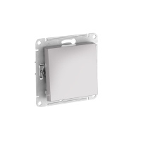 Выключатель 1-клавишный Systeme Electric AtlasDesign AQUA, IP44, сх.6, 10АХ, мех., быстрозажим. клем., АЛЮМИНИЙ ATN440361S
